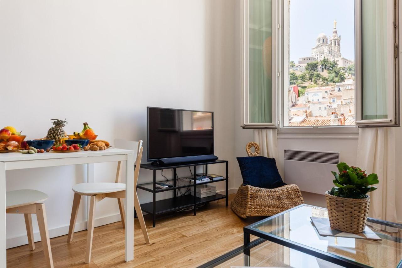 מרסיי La Bonne Mere - Superbe Appartement Vue Notre Dame מראה חיצוני תמונה